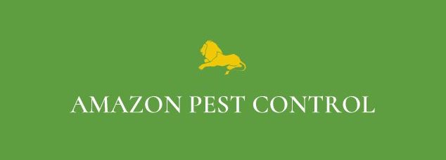 Amazon pest control yellow lion logo